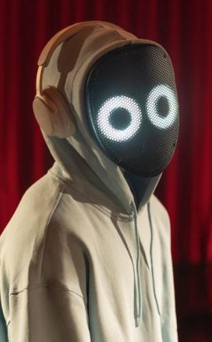 Boy with Uke Official LED Digital Mask