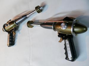 futuristic ray gun props