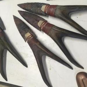 outsiders safety prop weapons antler knives