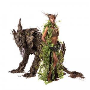 tree wolf and spirit makeup by Rick Prince.