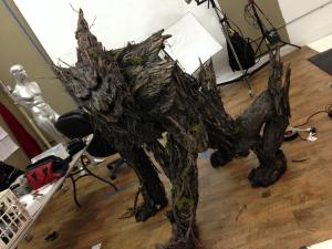 tree wolf monster suit in studio 3